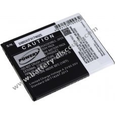 Battery for Vodafone Smart First 6 / V695 / type TLi014A2
