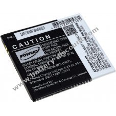 Battery for Zopo ZP580 / type BT33S