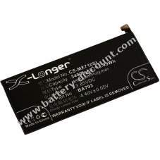 Battery compatible with Meizu type BA793