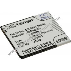 Battery for mobile phone, Smartphone Motorola XT1920-15 / XT-1920-16