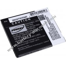 Battery for Navon Mizu M450 Dual SIM