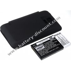 Battery for Samsung SM-G9006V with Flip Cover
