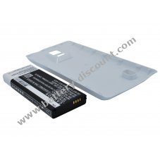 Battery for Samsung SM-N910F 6000mAh white