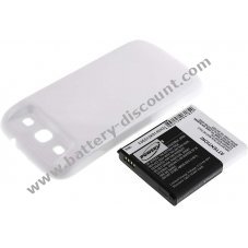 Battery for Samsung GT-I9300 white 3300mAh