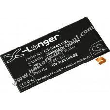 Battery compatible with Samsung type EB-BA810ABE