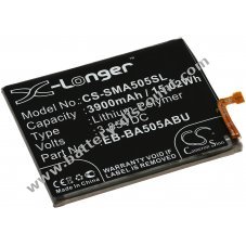 Battery compatible with Samsung type EB-BA505ABN