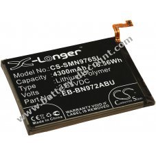 Battery compatible with Samsung type EB-BN972ABU