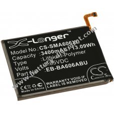 Battery compatible with Samsung type EB-BA606ABU