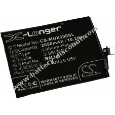 Battery compatible with Xiaomi type BM3K