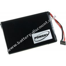 Battery for navigation system Garmin T 5 mini