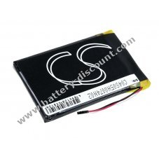 Battery for Garmin dezl 560LMT