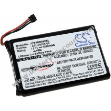 Battery for Navigation GP S Garmin nvi 2495 LMT