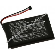 Battery for GP S Navigation Garmin Nvi 2539 LMT