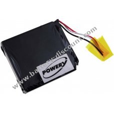 Battery for Garmin type 361-00057-01