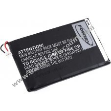 Battery for Garmin type 361-00051-00