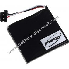 Battery for GPS Pioneer AVIC-F320BT / type 338937010176