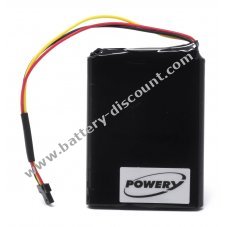 Battery for GPS Navigation TomTom V5 / One IQ / type 6027A0089521