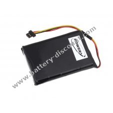 Battery for TomTom XL IQ/ XL Live 4EM0.001.02/ type 6027A0106801