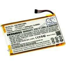 Battery compatible with FiiO type AEC404677