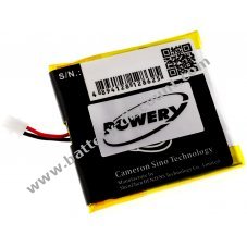 Battery for smartwatch Samsung Gear S / SM-R750B / type EB-BR750
