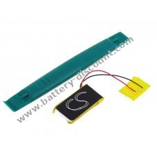 Battery for Apple iPod shuffle 5th generation / type 616-0150