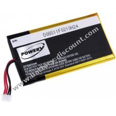 Battery for Crestron type LPPCZRST1S1P