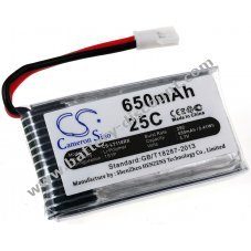 Battery for drone Hubsan H107 / H107C / type H107C-A24