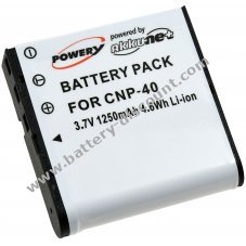 Battery for Casio EX-Z1050BK