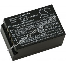 Battery compatible with Fuji film type NP-T125
