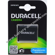 Duracell Battery for Panasonic Lumix DMC-TZ40 / type DMW-BCM13