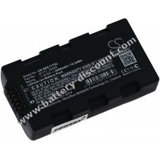 Battery compatible with Sokkia type 20545