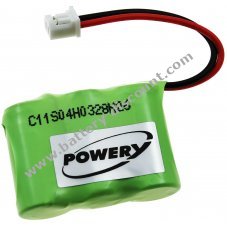 Battery compatible with Dogtra type 35AAAH3BMX