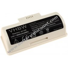 Battery for dry-humid robot vacuum cleaner iRobot Braava Jet 240 / Type BC674