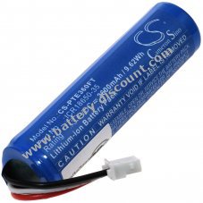 Rechargeable battery suitable for headlamp Petzl Nao Nao+ type ICR18650-35