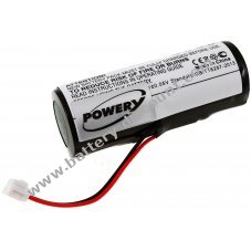 Rechargeable battery for electric hair cutting machine Wella type 1/UR18500L