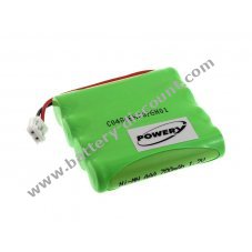 Battery for Babyphone Harting & Helling MBF4080