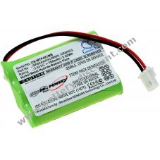 Battery compatible with Motorola type GP 80AAAHC3BMX