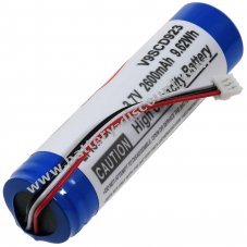 Battery for Philips Avent SCD923/26 baby monitor - 3-pin connector