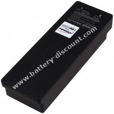 Battery suitable for crane control Palfinger/Scanreco 590 790 960 with 2 contacts