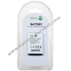 Doro Battery for mobile phone Doro 1360, 2414, 2424, type DBR-800A