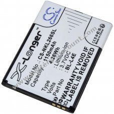 Battery fits mobile phone Nokia 2660 Flip 4G Type BL-L4E