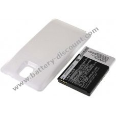 Battery for Samsung Galaxy Note III 6400mAh white