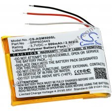 Battery for wireless headphones Astro type SRP603443