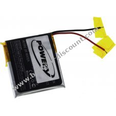 Battery for headphones Jabra type AHB302323