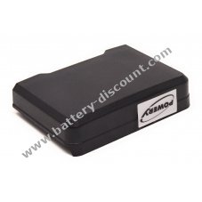 Battery compatible with wireless pocket transmitter Sennheiser SK9000 / type BA 61