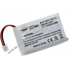 Battery for Plantronics Headset CS50/ CS55/CS60/ CS351N/ HL10/type 64399-01