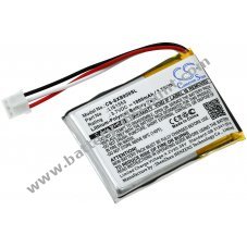 Battery suitable for headphones Sony MDR-XB950N1 / type LIS1553