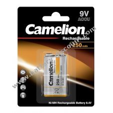 Camelion 9V-Block HR6F22 250mAh 1 pack