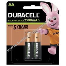 Duracell Duralock Recharge Ultra HR6 battery 2 pack