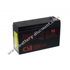 CSB lead battery for USV APC Back-UPS ES 400